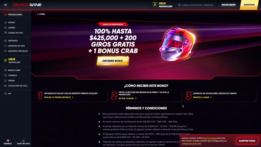 Resumen de los tipos de bonos de casino y sus requisitos de apuesta